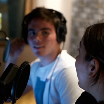 Ari Emilio Núñez durante una entrevista de Mission Control